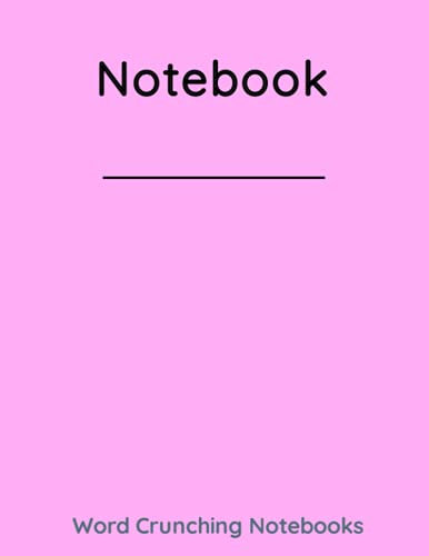 Notebook (Word Crunching Notebooks)