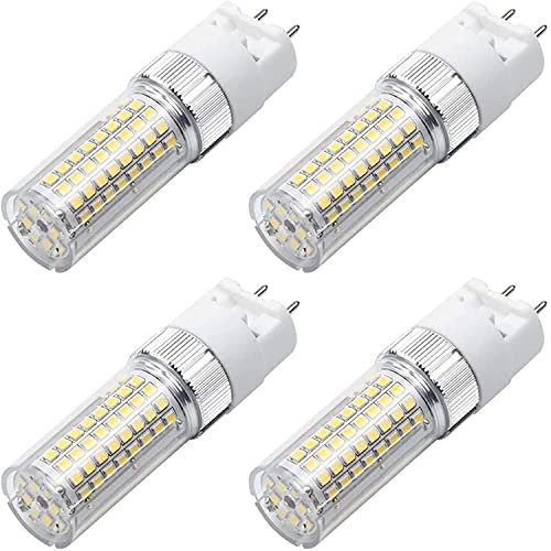 Lampadine LED G12 12W Non Dimmerabile 120W Alogena Equivalente 1200LM 2835SMD g12 Lampadina Led Mais AC 85-265V per Lampadari Illuminazione Domestica, No Sfarfallio,Natural white,4 Pack