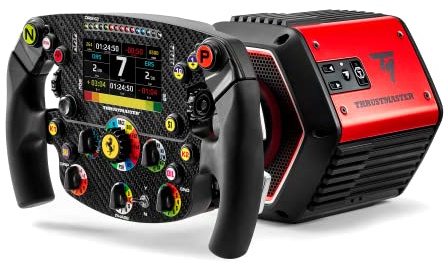 Thrustmaster T818 Ferrari SF1000 Simulateur - Volant de course avancé avec technologie Direct Drive pour PC