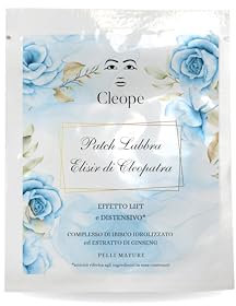 Patch Labbra Elisir di Cleopatra EFFETTO LIFT e DISTENSIVO pelli mature e prime rughe da 30 anni in su