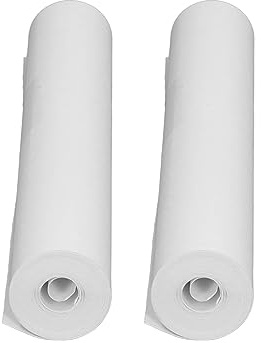 2 Rollen A4-Thermodruckerpapier, Weißes Thermopapier, Staufreies Design, Breite Anwendung, Sicher und Langlebig, Gute Kompatibilität, für M08F, für PeriPage A4