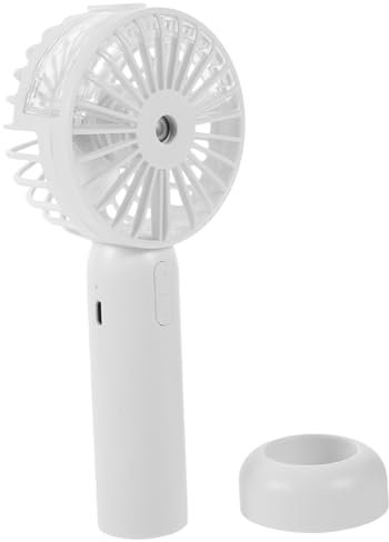 Ciieeo Handheld Fan Water Spray Charging Portable Cooling Fan for Travel Bedroom and Home Use