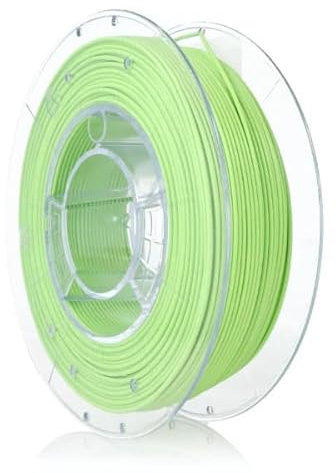 ROSA3D PLA Pastell Filament 1.75 mm für 3D Drucker | Leicht Matt PLA 3D Drucker Filament | Grün Spule 0,35 kg