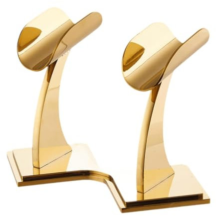 ＡＷＨＡＯ Soporte de Micrófono de Mesa, Organizador de Almacenamiento de Micrófonos para Ktv, Pantalla de Organización Mictray, Soporte Moderno para Micrófono, Oro
