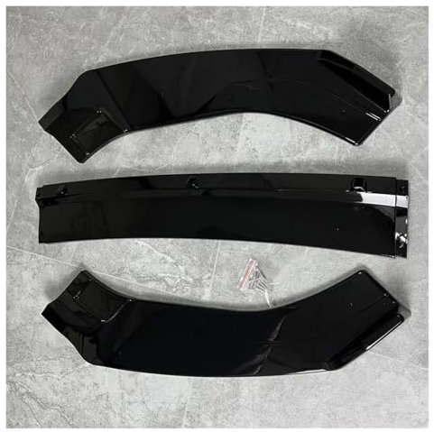 YSQHSODS Frontspoiler Auto Front Stoßstange Splitter Lippe Für VW Für Golf 7 7,5 MK7 MK 7,5 Für GTI Für GTD R Für R-Linie Alle Modelle 2012-2020 Auto Frontlippe Spoiler(Glänzend schwarz)