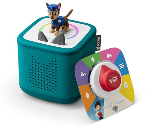 TONIES Tropical Toniebox 2 Play Set with PAW Patrol Chase Tonie, Tonieplay Game, Tonieplay Controller