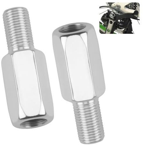 Xueniu 2PCS Universal Bicycle Stabiliser Extension Bolts Axle Extenders 8mm Suitable Most Bikes from 12- 20 Wheel for Men Women Adult Childs Kids Bolt Bicycles Training Wheel Support Balance Nuts