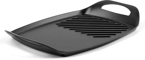 Techwood Stove Top Griddle, 17X11 Nonstick 2 in 1 Grill Plate/Griddle Pan for Indoor/Outdoor Cooking, PFOA Free, Oven & Broiler Safe, Compatible with Multiple Stovetops, Dishwasher Safe