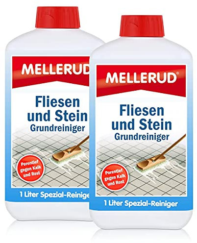 2x Mellerud Fliesen und Stein Grundreiniger 1L
