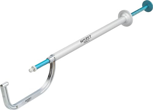 HAZET Bremsscheiben-Messschieber/Dickenmesser 4956-3 I 0-60 mm Messbereich I Zur Messung ohne Demontage der Räder