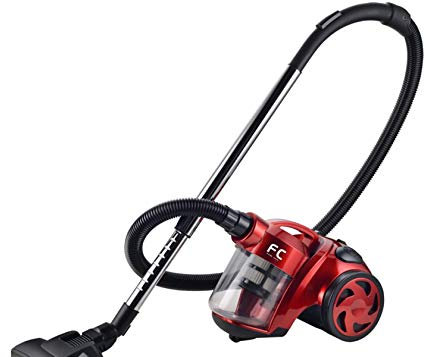 Family Care Aspirador de Trineo sin Bolsa, para Suelos Duros y Alfombras, Depósito 1.8L, 700W, Filtro HEPA, Eficiencia Energética A
