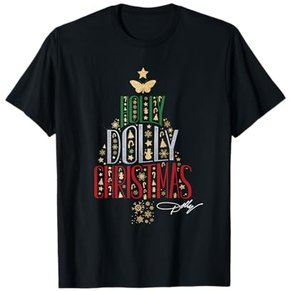 Dolly Parton Holly Dolly Christmas T-Shirt