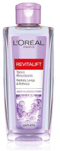 L'Oréal Paris Revitalift Filler Tonikum, Reinigungswirkung Anti-Aging mit reiner Hyaluronsäure, 200 ml