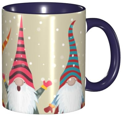 Weihnachtstasse mit Winterzwergen – Keramiktasse, tolle Geschenkidee oder perfekt für Küchen, Restaurants und Cafés, Kaffeetassen, Teetassen