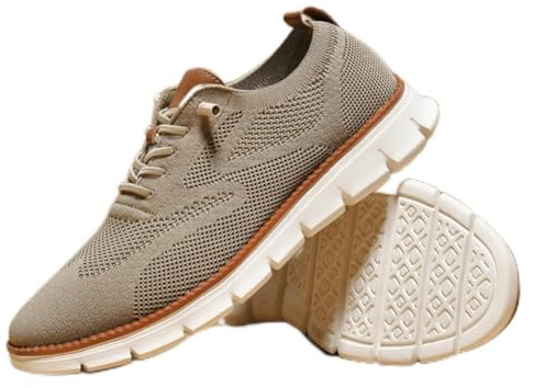 Zapatos Wearbreeze para hombre, zapatos ultra cómodos, zapatos de tenis de vestir casuales de verano para hombre, tenis de malla para hombre, para negocios, informales, caminar, tenis de vestir,
