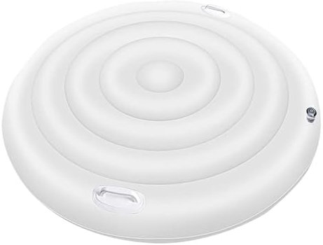 Generisch Whirlpool-Abdeckung Runden Whirlpools Aufblasbare Abdeckung Energiesparend Abdeckung Aufblasbare Schutz Gegen mit Inflations- und Deflationsventil(145cm)
