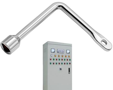 Llave triangular, llave triangular, llave de utilidad, llave triangular, llave triangular en ángulo en forma de L, llave para interruptor de contador de agua