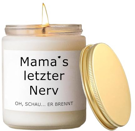 Muttertagsgeschenke für Mama, Duftkerze Mit Spruch Geschenke für Mama Schwiegermutter zum Weihnachten Muttertag Geburtstag Ostern, Personalisierte Weihnachtsgeschenke Geburtstagsgeschenk für Mutter