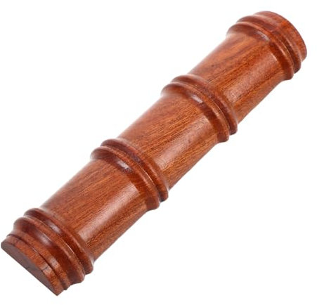 Operitacx Pen Holder Stand Vintage Bamboo Design Calligraphy Brush Rest Desk Pot
