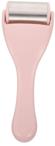 DEARMAMY Roller Di Ghiaccio Di Bellezza Di Ghiaccio Professionale Facciale Strumento Di Massaggio Facciale Di Ghiaccio Per Il Viso Per La Faccia Di Ghiaccio Rosa Pp
