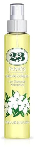 23 FAMOS Eau de Cologne – Parfum Doux & Solaire – 200 ml – Senteur Florale Apaisante – Pour Bébé, Femme et Homme (Classic)