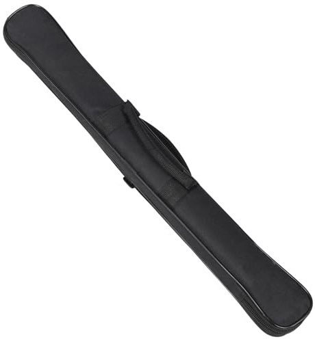 HOUDERCO Professionelle Flötentasche mit Dickem Schwamm Bambusflöten Tasche Leichte Tragetasche für Querflöte Kompakte Aufbewahrungstasche mit Griff für Schüler und Musiker Zufällige Farbe