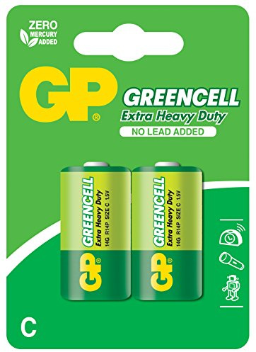 GP Batteries 5563 LR14 Blister de 2 Piles 1,5 V