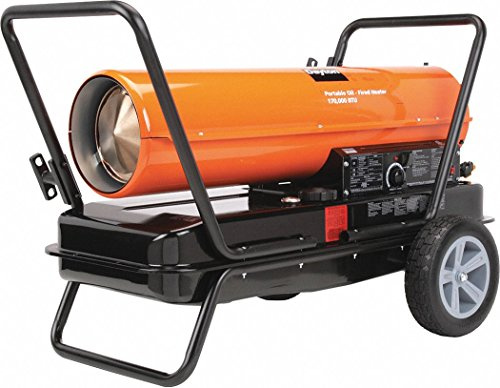 Dayton 3VE51 Oil Fired Heater, 170 K BtuH 120 V