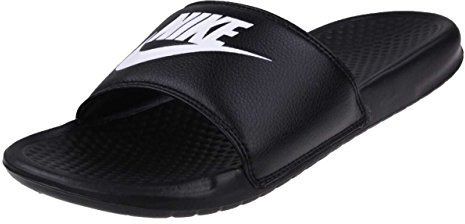 Nike Benassi Just Do It, Men's Athletic Sandals, Black (Black/White), 8 UK (42.5 EU)