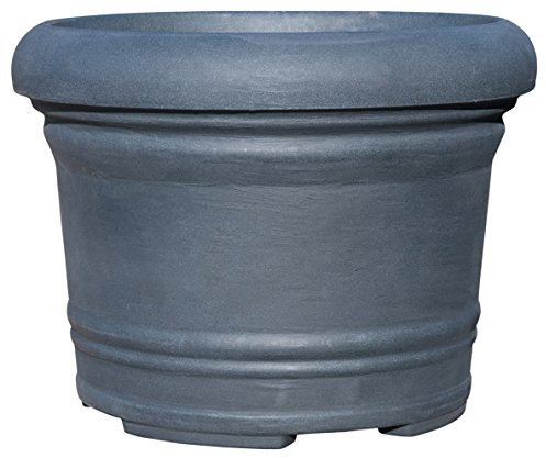 Pflanzkübel PALERMO aus Kunststoff, Farbe:anthrazit;Durchmesser:30 cm