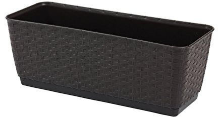 Properplast RATOLLA POT P 6L., Dimensioni (mm) 386x154x142, colore ocra scuro