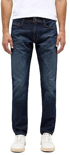 MUSTANG Herr Slim Fit Oregon Tapered jeans, 583 blå, 33W x 30L