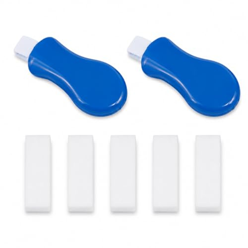 Pro Nano Teeth whitening Set - for Whiter Teeth, Teeth whitening & Teeth Cleaning for The Home, Removal of Stains and Discoloration of The Tooth Surface (2 applicators + 5 Cleaning Strips)