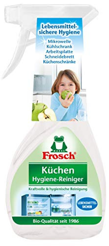 Frosch Küchen Hygiene-Reiniger, reinigt hygienisch und neutralisiert Gerüche mit natürlichem Wacholder-Extrakt, 1er Pack (1 x 300ml)
