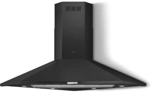 Elica ACUTA PRF0127462A Wall Cooker Hood 100 cm Black BL/F/100, 625 m³/h booster airflow