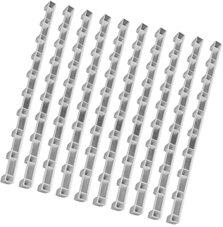 Mipcase 10 Stück Bienenstock Kunststoffrahmenenden Abstandshalter Bienenzucht Wabenteiler Abs Material Leicht Tragbar Einfache Installation