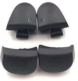 YANHAO [Videospielteile] for Sony PlayStation 5 PS5 Controller L1 R1 L2 R2 Trigger-Button-Kit for PS 5 mit LR-Halter Rahmenfeder [Ersetzen] (Color : Full Set V2)