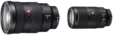 Sony SEL2470GM E-Mount-Kameraobjektiv: FE 24–70 mm F2,8 G Master Vollformat-Standard-Zoomobjektiv & E 70-350mm f/4.5-6.3 G OSS | APS-C, Super-Telezoom-Objektiv (SEL70350G)