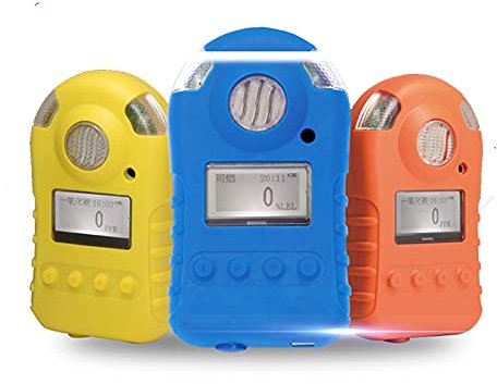Air Quality Monitors, Portable NH3 Gas Detector BH-90 Industrial Ammonia Gas Alarm Analyzer 0-100ppm Explosion Proof(Giallo)