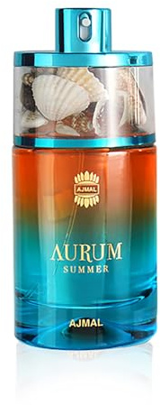 Ajmal Aurum Summer Eau de Parfum for Women 75 ml | Women’s Floral-Fruity Luxury Fragrance | Bergamot, Red Fruits & Vanilla - Made In Dubai