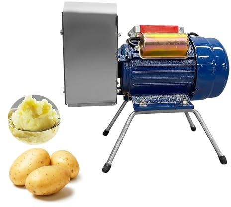LHQYA Schiacciapatate Elettrico da 750 W, Schiacciapatate in Acciaio Inossidabile, Efficienza Produttiva: 20-30 kg/h/purea Veloce, Utilizzata per Preparare Purè di Patate