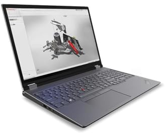 Lenovo ThinkPad P16 Gen 2 Workstation Laptop (2024) | 16 2560x1600 QHD+ | Core i9-13950HX - 32GB SSD + 1TB SSD Hard Drive - 32GB RAM - Nvidia RTX A2000 | 24 core @ 5.5 GHz - 4GB Gb DDR6 Win 1 1 Pro