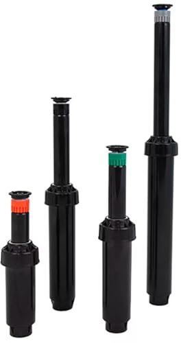 Difusor Emergente VYR-181 con una Altura de 17 cm, plástico Resistente sin tobera Ideal para riego en césped Alto y arbustos