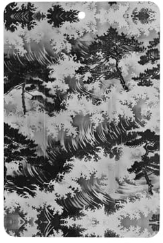 Phayah Albero nelle onde modello lavanda profumo auto deodorante rettangolare carta appeso carta profumata 4 pezzi per auto armadio cassetto