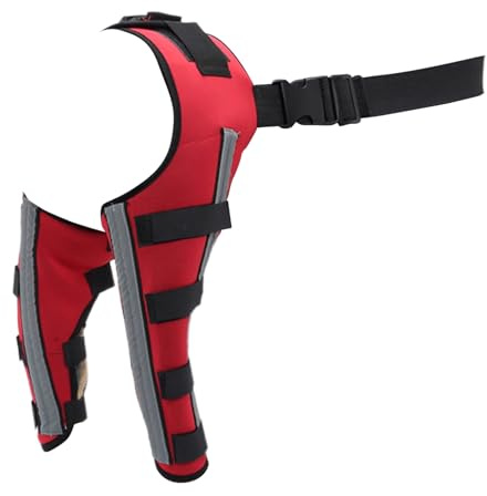 Orthopedic Brace for Dogs Adjustable Support Bracket | Dog Rear Leg Sleeve Support Wrap, Knee Wound Protection, Keeps Joints Stable, Fixation, Mobility for Weakness, Injury,