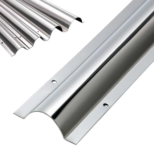 calpestabile passacavi Canalina Passacavi In ​​acciaio Inox Verniciabile, Kit Di Occultamento Cavi, Canale Di Copertura Cavi, Metallo Per Proteggere I Cavi(1 PC,Outer width 40mm)