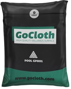 Alfombra de billar Pool GoCloth GP801 Set precortado - Verde