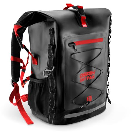 OSAH DRYPAK Sac à Dos Étanche Dry Bag 25L/35L/55L/85L – Sac Imperméable Roll-Top Résistant pour Randonnée, Garde l’Équipement au Sec pour Voyage, Kayak, Bateau, Camping, Rafting et Pêche