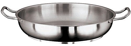 Paderno 11115-45 World Cuisine Plat à paella en acier inoxydable Argenté