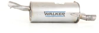 WALKER 22477 Endschalldämpfer ohne Anbauteile Hinten Kompatibel mit OPEL Corsa C Schrägheck X01 13122711 5852123 5852129 | Kompatibel mit: OPEL COMBO Kasten/Großraumlimousine, COMBO Tour, CORSA C, CORSA C Kasten/Schrägheck, TIGRA TwinTop